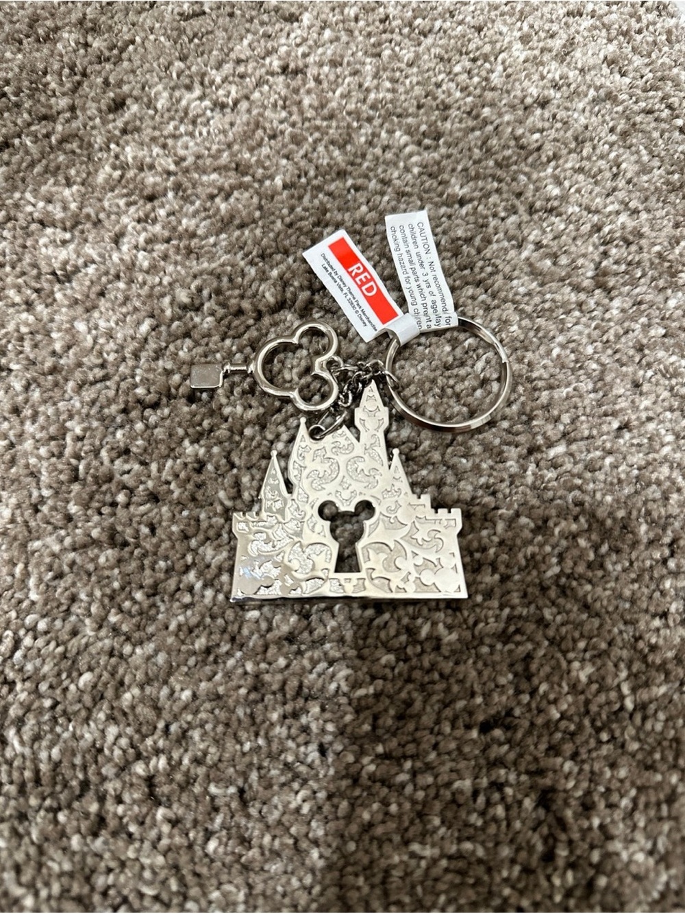 Disneyland Castle Keychain